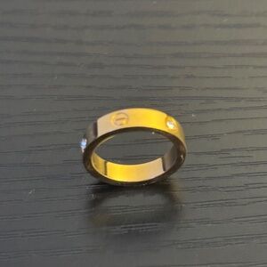 Gold Love Ring
